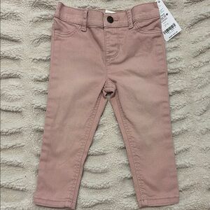 Old Navy Pink Jeans Slim Fit Straight Leg